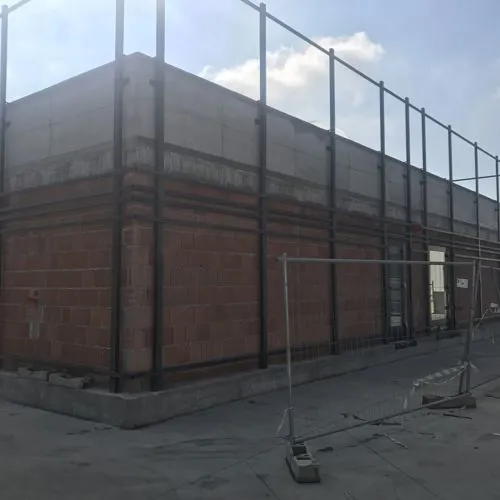 Sotto struttura per rivestimento facciata ventilata